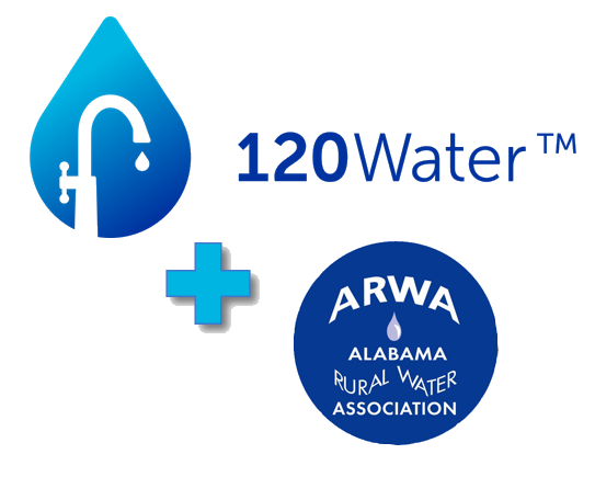 120 Water Logo and
			ARWA Logo